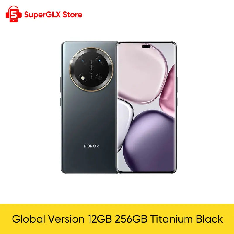 2024 New HONOR X9c 5G Global Version 6.78" Anti-drop 120Hz Curved Screen 108MP Triple Cameras 6600mAh Battery Android14 Dual SIM