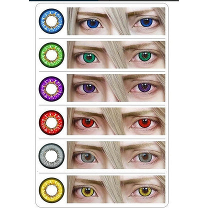 2024 Hot Female Cosplay Contact Colored For Eyes, Women's Make Up Accessories, Best Present 8ml - MarvelouStoree