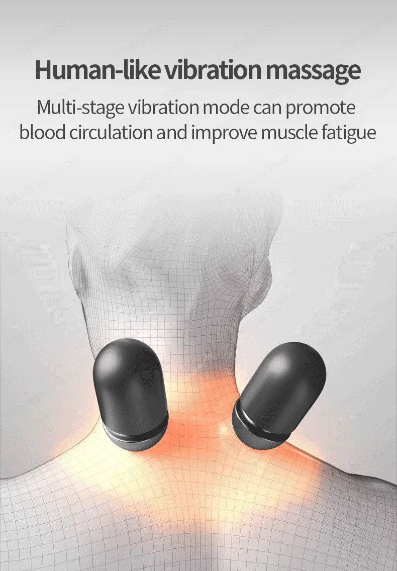 Vibration Massage Pillow Cervical Traction Massager Neck Massager Neck Massage Head Massager Relax Neck Pillow Cervical Pillow