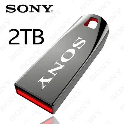 SONY Original 2TB USB 3.0 Flash Drives High Speed Metal Pendrive 1TB 2GB Portable Usb Drive Waterproof Memoria Usb Flash Disk - MarvelouStoree