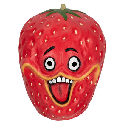 Fruit Mask Novelties Halloween Cosplay Latex Mascara Full Face Cyberpunk Helmet Pineapple Banana Grape Durian Costume for Women