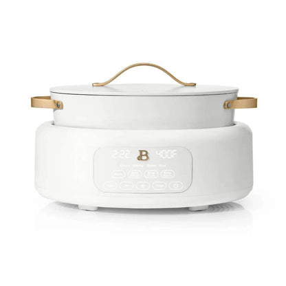 Beautiful 10 in 1 6 Qt Electric Multi-Cooker, White Icing - MarvelouStoree