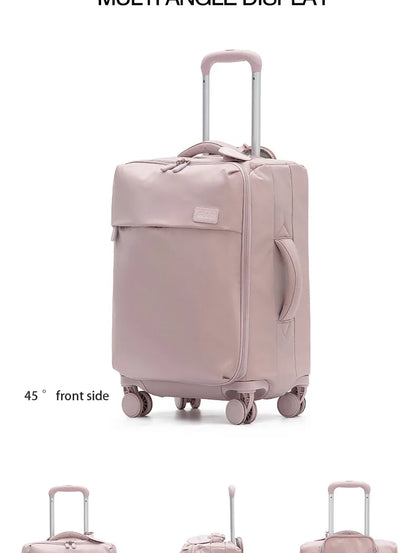 SUSHIMU High-quality Suitcase Oxford Cloth Trolley Case Shoulder Bag Multifunctional Boarding Box Rolling Luggage