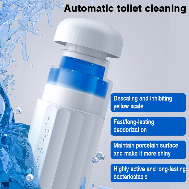 Automatic toilet cleaner, cleaning agent, toilet liquid, toilet strong descaling, fragrance clearing, deodorization, stain remov