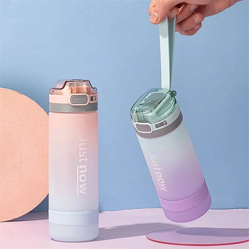 600ml New Fashion Water Bottle Items Portable Outdoor Shaker Sport Cute Drinking Plastic Water Bottles For Girls - MarvelouStoree