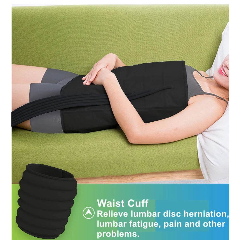 Thigh Air Compression Pressure Massager,Relieve Varicose Veins,Promote Blood Circulation,Relieve Thrombus,Leg Massager Machine - MarvelouStoree