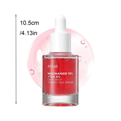 Anua Dark Correcting / 10% Niacinamide+ 4% Tranexamic, For Post-Acne Marks, Acne, Hyperpigmentation And Even Skin Tone, 30ml