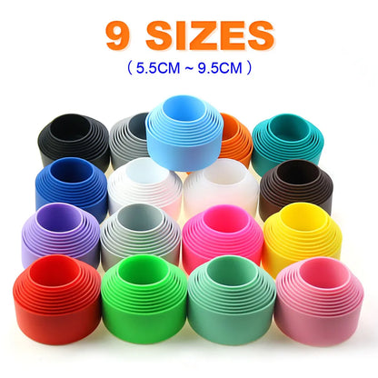 12oz-24oz 7.5CM Silicone Cup Bottom Cover 75MM Anti Slip Bottom Ring Coaster Sleeve Sheath Wear-resistant Heat Insulation