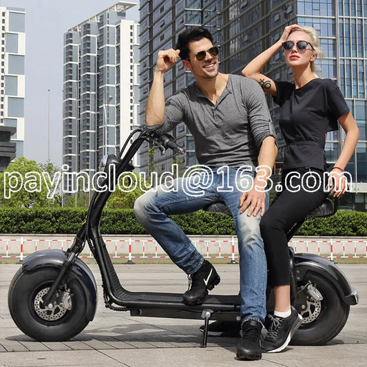 Electric Motorcycle Max Speed 53KM/H 3000W Powerful Motor 60V20AH 18 Inch Fat Tire Two Wheel Adult Electric Scooter