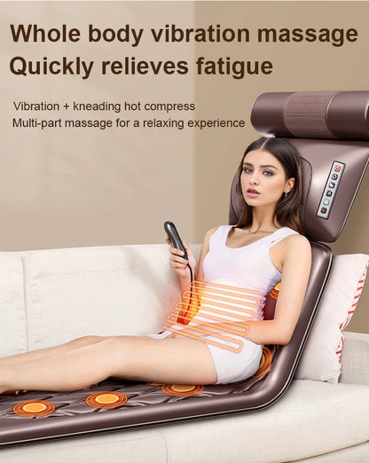 Home Massage Machine Hot Compress Multifunctional massage cushion Massage Machine Full Body Mattress