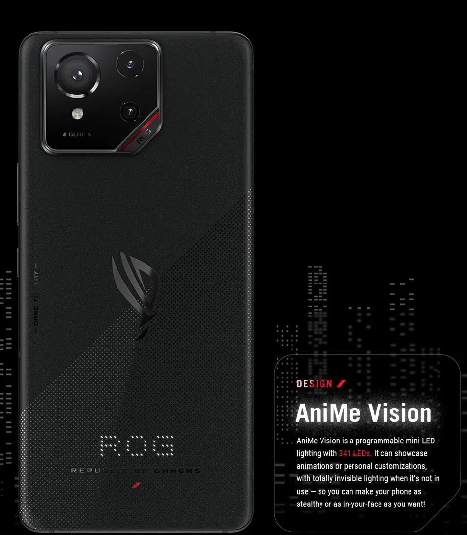 ASUS ROG Phone 9&9pro Gaming Phone Snapdragon Supreme Edition Matrix Liquid Cooling 185HZ Samsung E6 Gaming Screen