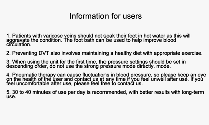 Thigh Air Compression Pressure Massager,Relieve Varicose Veins,Promote Blood Circulation,Relieve Thrombus,Leg Massager Machine - MarvelouStoree