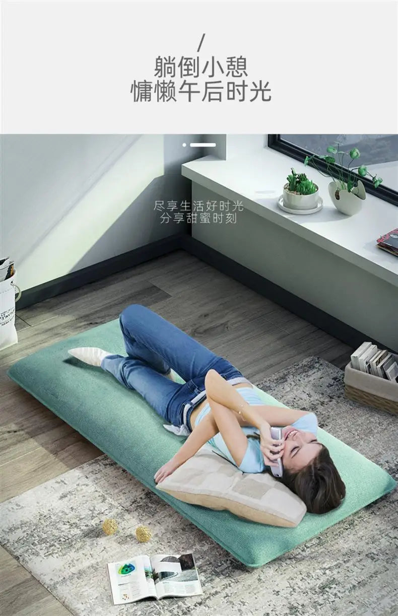 Lazy Sofa, Tatami, Folding Bed, Bedroom, Balcony, Bay Window, Lounge Chair, Leisure Small Sofa, Backrest Chairs Sofa Bed