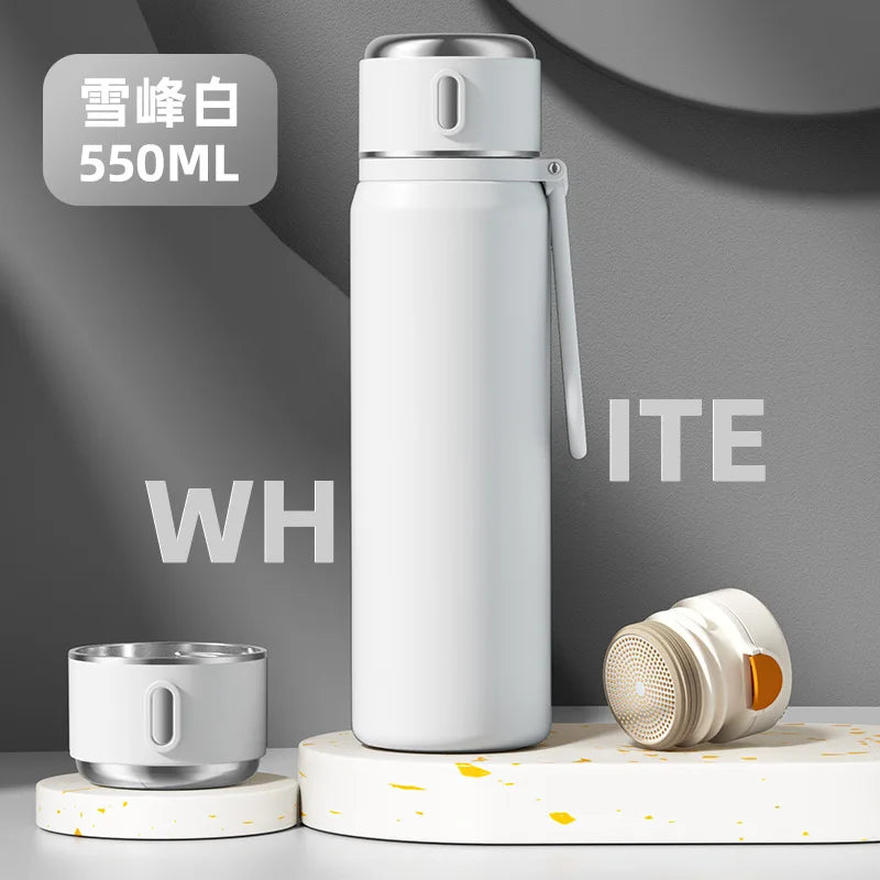 Smart 316 Stainless Steel Thermos Cup Temperature Display Vacuum Flasks Home Outdoor Portable Water Cup Thermos Bottle