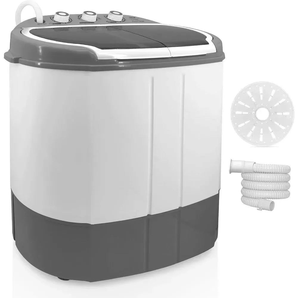 Washing Machine Portable 2-in-1 & Spin-Dryer - Convenient Top-Loading Easy Access Energy & Water Efficient Design Major Home