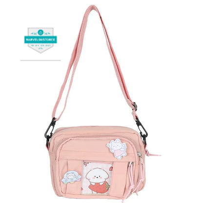 New Kawaii Bag Girls 2024 New JK Transparent Bag Small Crossbody Bag For Women Purses and Handbags Shoulder Bag Itabag Bolso