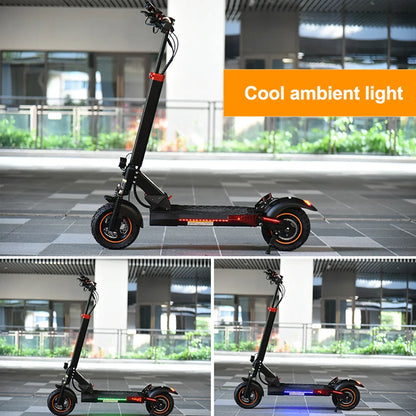 E-Scooter Up to 31 Miles Range 800W Motor Electric Scooter For Adults 28MPH 48V 15AH Folding Commute Electric Scooter