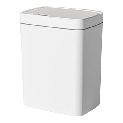 15/18L Automatic Trash Bin Quiet Intelligent Touchless Trash Can Rechargeable Auto Motion Sensor Rubbish Can for Bathroom Toilet