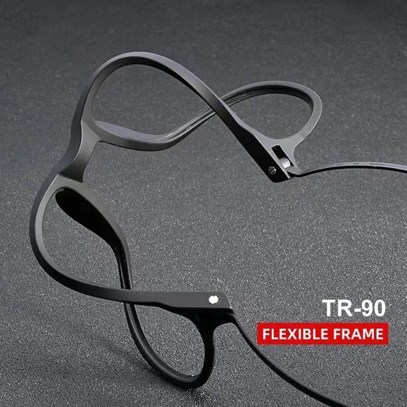 High Quality UltraLight Titanium Alloy Anti Blue Ray Reading Glasses for Man Woman Hyperopia Presbyopia Glasses +100 +200 +250 - MarvelouStoree