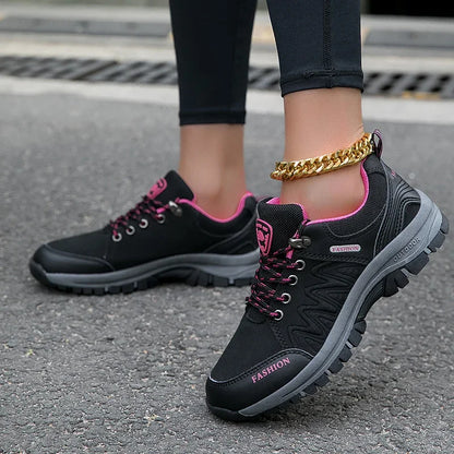 Women Hiking Shoes Outdoor Waterproof Sneakers Non Slip Walking Shoes Comfortable Footwear Climbing Boots Sports Shoes for Waman