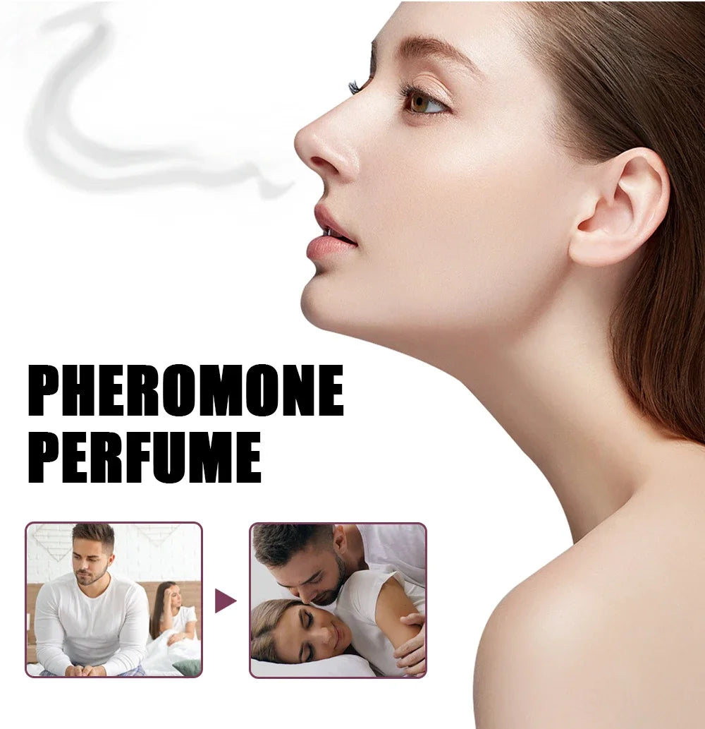 Enduring Pheromone Perfume for Sexual Flirt Intimate partner stimulates flirtation woman charming ultimate temptation oil