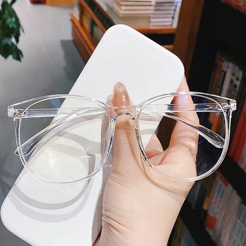 Anti Radiation Glasses for Women Retro Round Frame Fashion Eyeglasses - MarvelouStoree