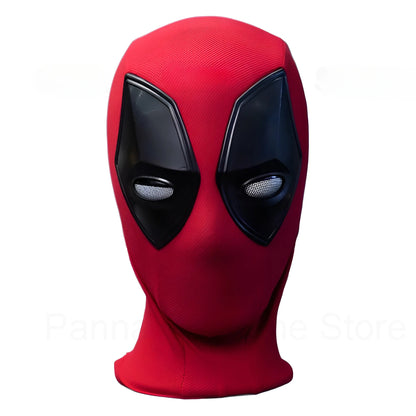 Adult Superhero Mask Deadpool Cosplay Mask Mobile Eye Electronic Deadpool Mascara Desktop Decoration 1:1 Remote Control Gift