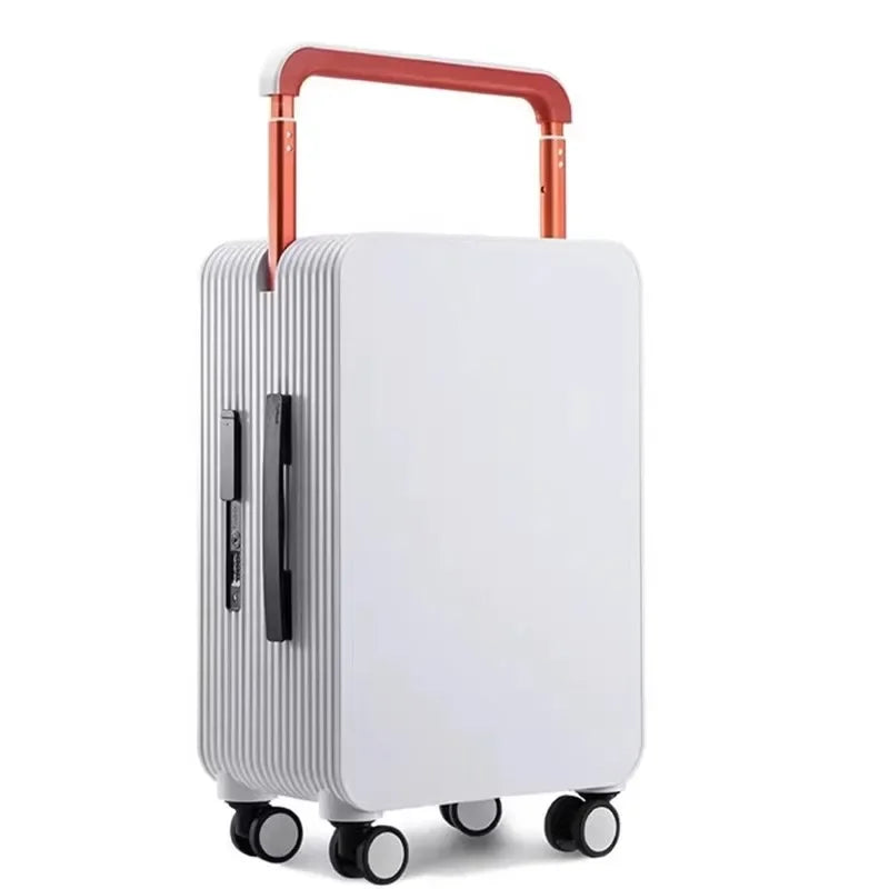 Wide Handle Suitcase 20/24 inch High Quality Rolling Luggage Spinner Wheels Men Travel Bag Women Cabin Password Trolley luggage