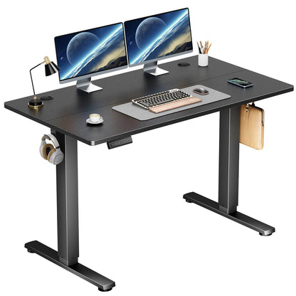 JHK Electric Standing Desk Height Adjustable 40x24 Inch Stand Up Sit Stand Computer Desk Workstation Ergonomic Work Table - MarvelouStoree