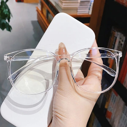 Anti Radiation Glasses for Women Retro Round Frame Fashion Eyeglasses