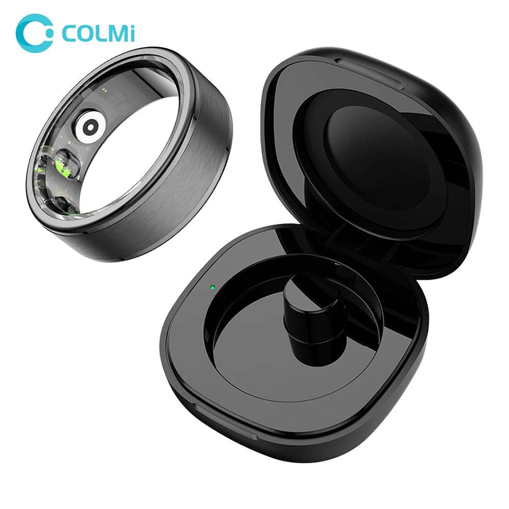 [2024] COLMI R03 Smart Ring Men Women, Battery Life 39 Days, Health Monitor, IP68 & 5ATM Waterproof, Multi-sport Mode - MarvelouStoree