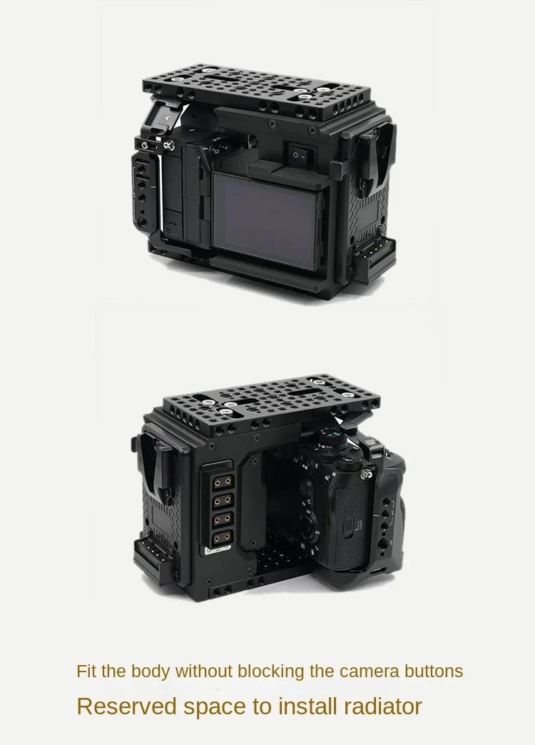 For Sony A7m4/A7s3 Cage Expansion Module Cineback