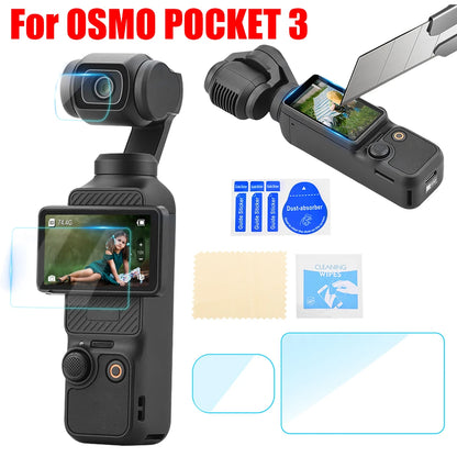 For DJI OSMO Pocket 3 HD Lens Protection Protective Film Clear Lens Screen Protector Guard for DJI Osmo Pocket 3 Gimbal Camera