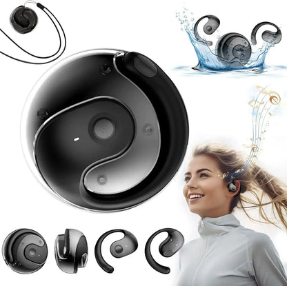 OWS Wireless Headphones Bluetooth Headset with Mics HiFi Stereo Sound Earphones Smart Touch Sports Waterproof Earbuds for phone