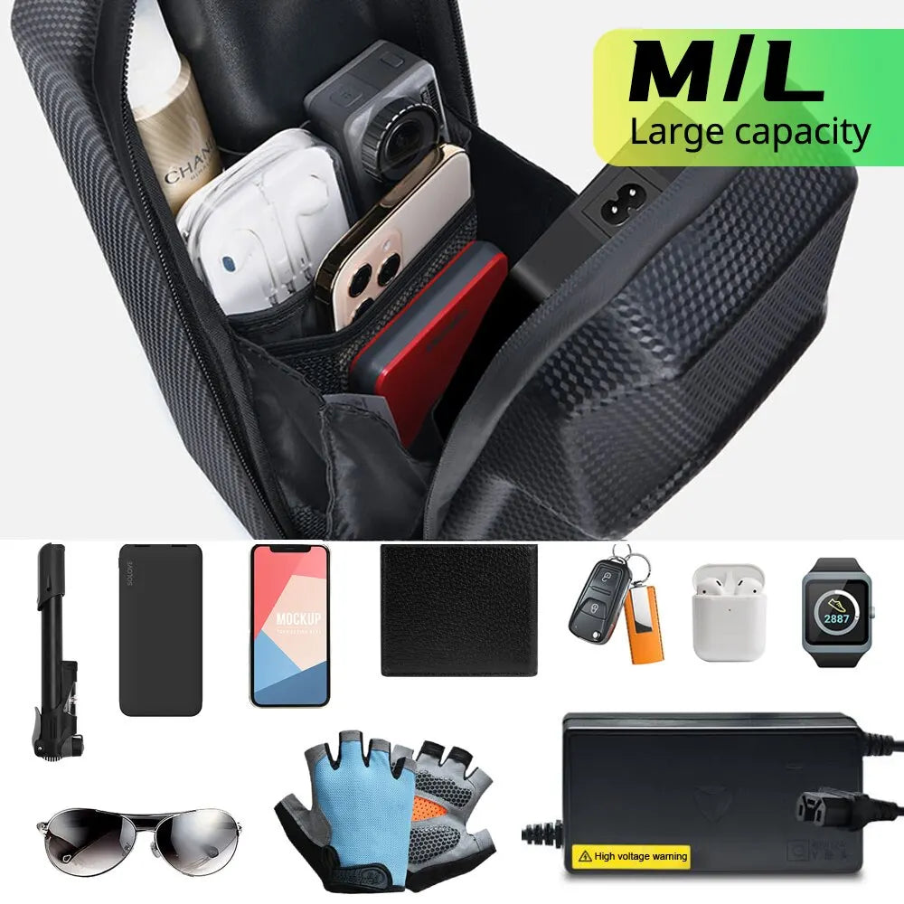 NEWBOLER Electric Scooter Bag Accessories Electric Vehicle Bag Waterproof for Xiaomi Scooter Front Bag Bike Bag Parts Rainproof