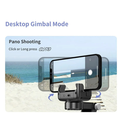 360 Rotation Following Shooting Mode Gimbal Stabilizer Selfie Stick Tripod Gimbal For iPhone Phone Smartphone Live Photography