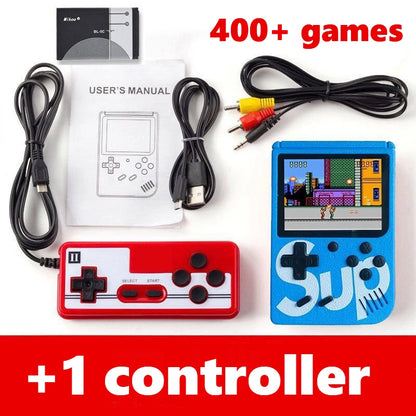 Retro Portable Mini Handheld Video Game Console 8-Bit 3.0 Inch LCD Color Kids Game Player Built-in 500 games For Kid Xmas Gift