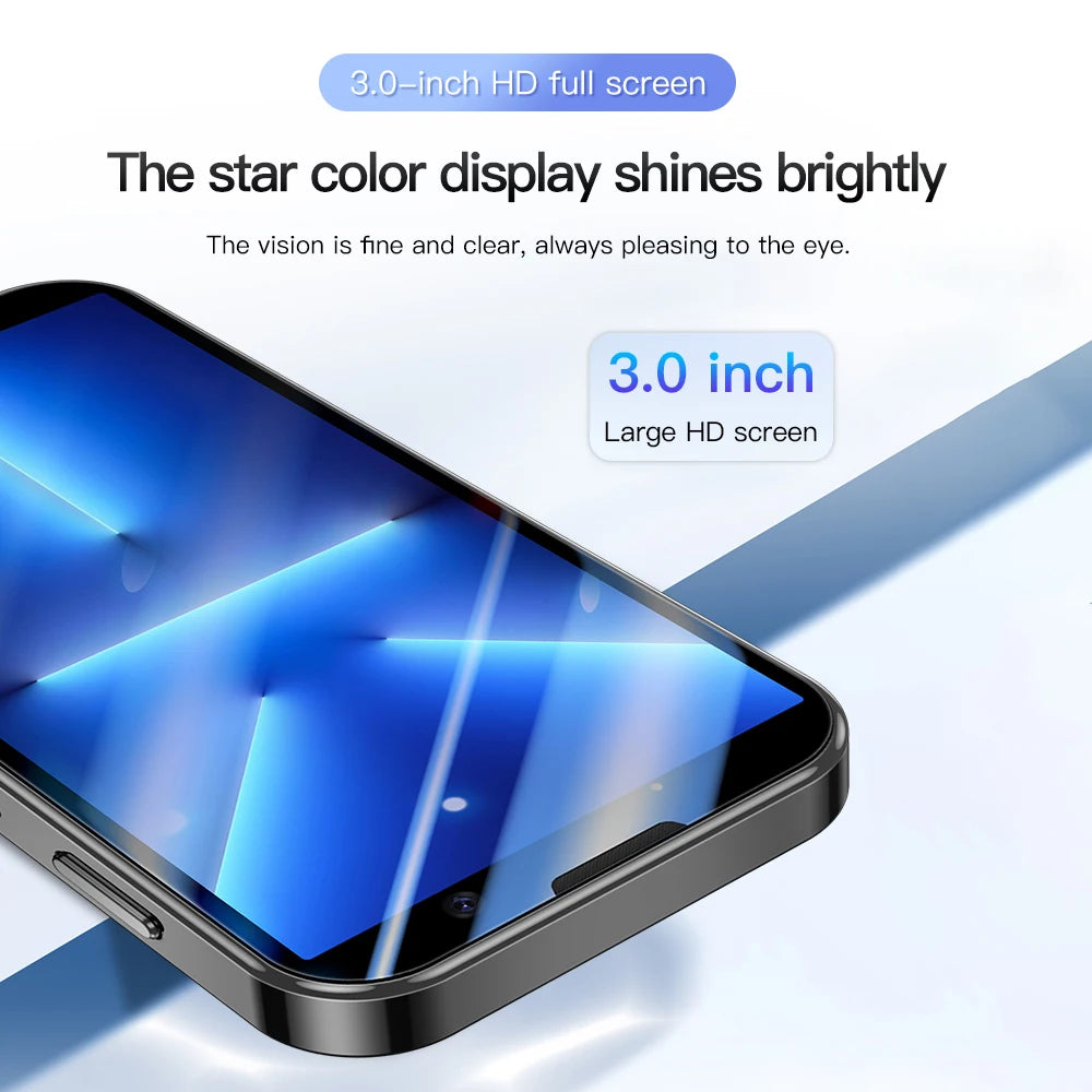 SOYES XS18 Pro 3.0" Mini Smart Phone Android8.1 Face ID 2GB RAM 16GB ROM Facial Recognition Dual SIM Standby 3G Small Phone