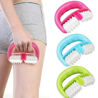 3D Fat Control Roller Leg Massager Muscular Abdomen Neck Buttock Cellulite Remover Waist Massager Body Shaping Massage