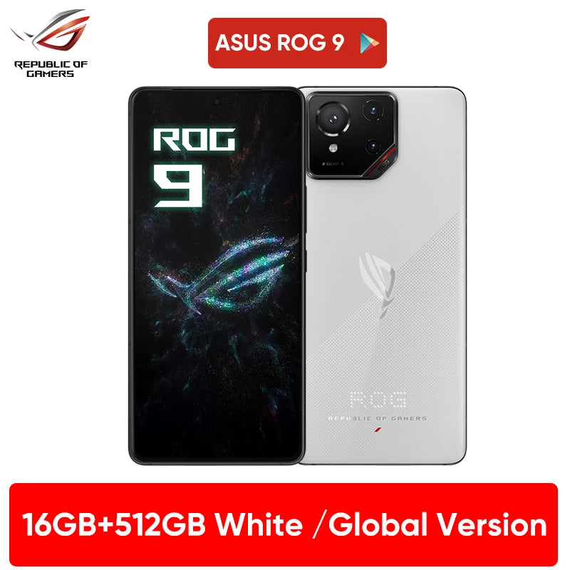 ASUS ROG Phone 9&9pro Gaming Phone Snapdragon Supreme Edition Matrix Liquid Cooling 185HZ Samsung E6 Gaming Screen