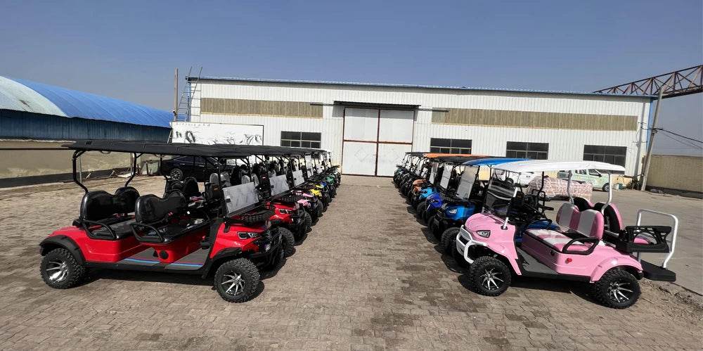 Europe And America Newly Designed 2/4/6/8/10/12 Seat 72V Club Sightseeing Car Off-road Hunting Cart Electric Golf Cart - MarvelouStoree