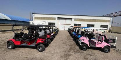 Europe And America Newly Designed 2/4/6/8/10/12 Seat 72V Club Sightseeing Car Off-road Hunting Cart Electric Golf Cart