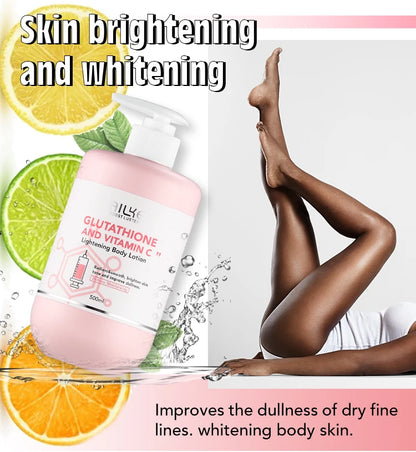 AILKE Lighten Remove Black Spots Facial Skin Care Lotion, Moisturizing Cream Body Glutathion Vitamin C Dark Skin Face New Range