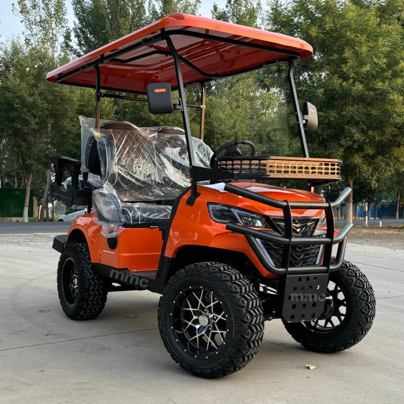 2024 New Lifted 72V Lithium Electric Golf Carts Street Legal multi-Function CE Approved 4/6 Seater Hunting Golf Carts