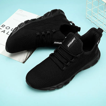 Men Vulcanized Walking Running Shoes Unisex Casual Lightweight Tennis Shoes Athletic Sports Shoes Breathable Fashion Sneakers