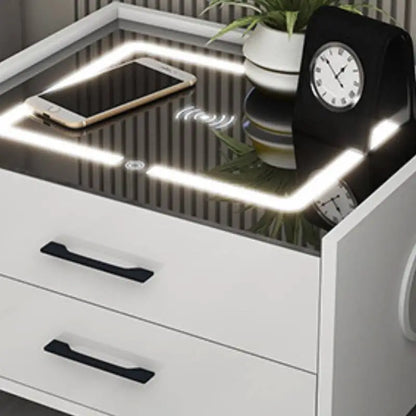 Smart Wireless Charging Multifunctional Bedside Table