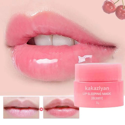 Jelly Lip Balm Fruite Fragrance Moisturizing Lip Gloss Mask Base Makeup Fades Lips Lines Anti-Cracking For Lip Care Lipstick