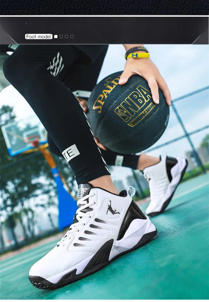 Men's Basketball Shoes Lightweight Sneakers Unisex Training Footwear Casual Sports Shoes