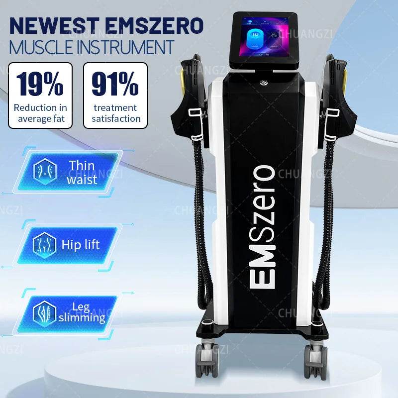 EMSzero 15Tesla 6500w NEO Body Slimming Nova Fat Burning Muscle EMS Sculpting Electromagnetic Stimulate Hiemt Pro Machine