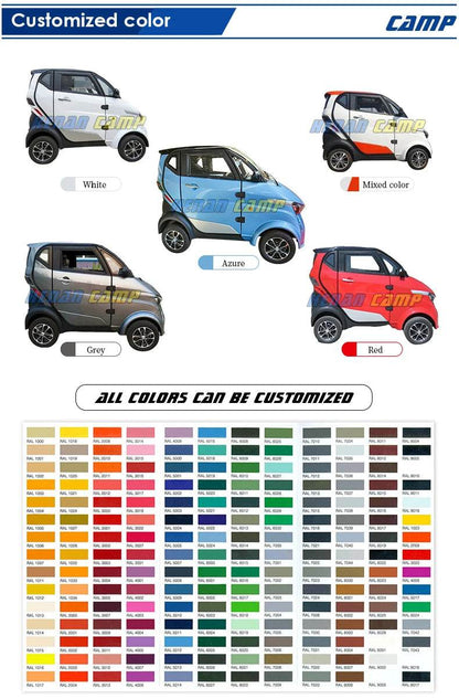 3 Seaters Newest Popular EEC COC certificate of Chinese Electric Classic Car /Mini Electric Car - MarvelouStoree